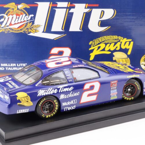 1:18 Revell Ford Taurus 1998 NASCAR Miller Lite Rusty Wallace #2 blue