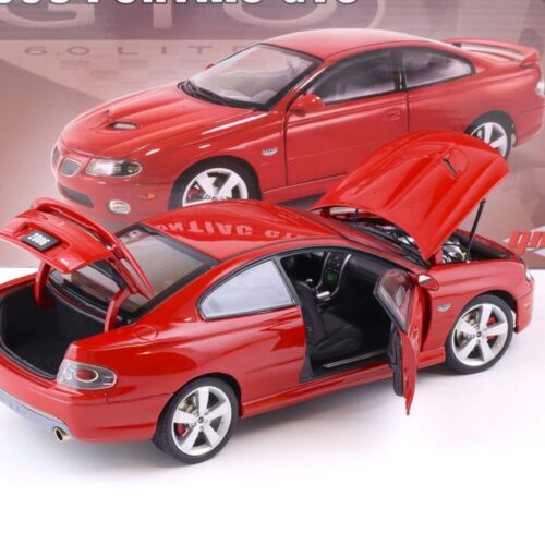 1:18 GMP 2006 Pontiac GTO Coupe spice red with black interior 18980