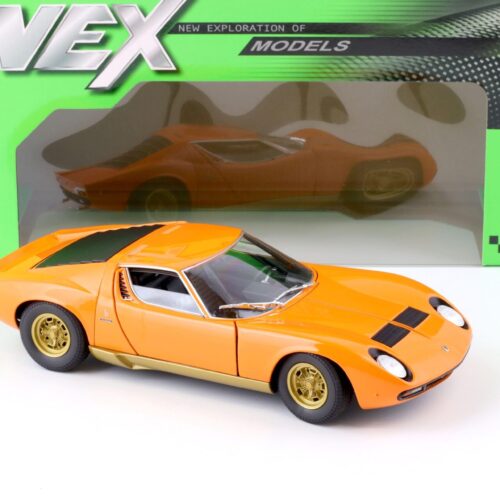 1:18 Welly NEX Lamborghini Miura SV 1971 orange