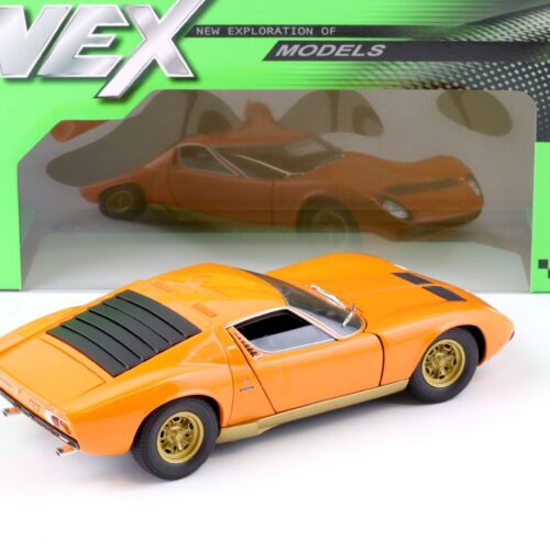 1:18 Welly NEX Lamborghini Miura SV 1971 orange