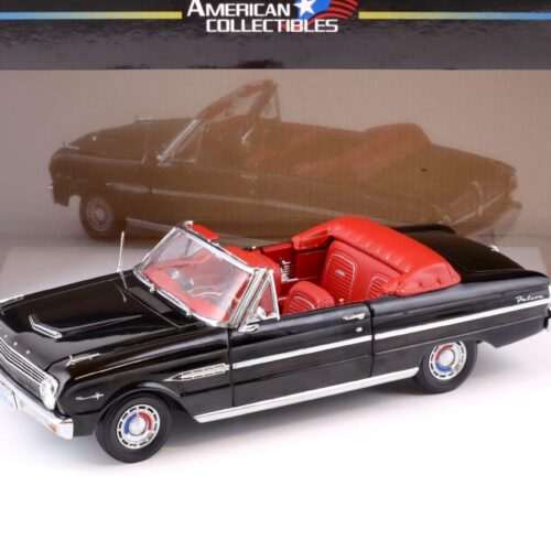 1:18 Sun Star 1963 Ford Falcon open Convertible Raven black/ red