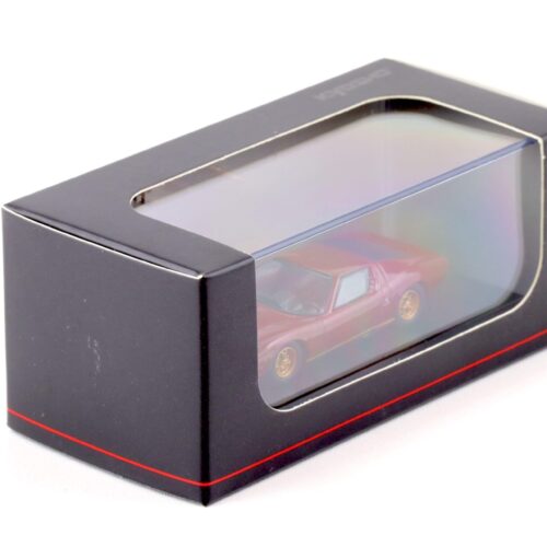 1:64 Kyosho Lamborghini Miura P400 Coupe maroon/ gold