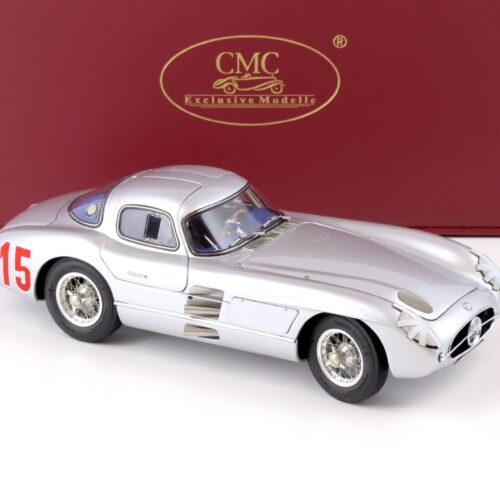 1:18 CMC Mercedes 300 SLR Uhlenhaut Coupe 1955 Großer Preis von Schweden M-244