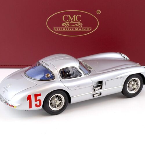 1:18 CMC Mercedes 300 SLR Uhlenhaut Coupe 1955 Großer Preis von Schweden M-244