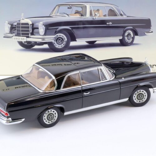 1:18 AUTOart Mercedes 280 SE Coupe 1968 black