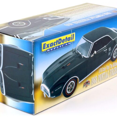 1:18 Exact Detail 1968 Pontiac Firebird 400 Coupe black with vinyl roof