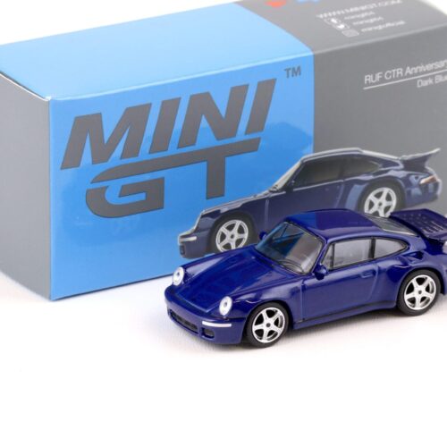1:64 TSM Mini GT Porsche 911 RUF CTR Anniversary dark blue
