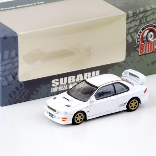 1:64 BMC BM Creations Subaru Impreza WRX Type-R 3-6 Gen. LHD white + parts