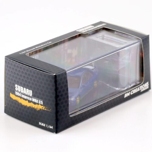 1:64 BMC BM Creations 1994 Subaru Impreza WRX STi LHD blue + parts & wheels