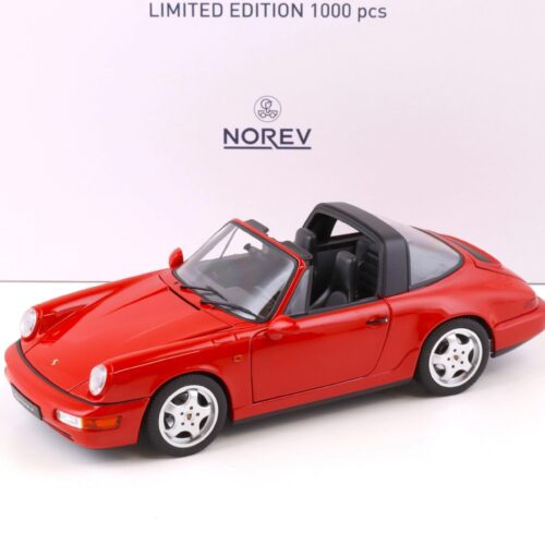 1:18 Norev Porsche 911 (964) Carrera 4 Targa 1990 red