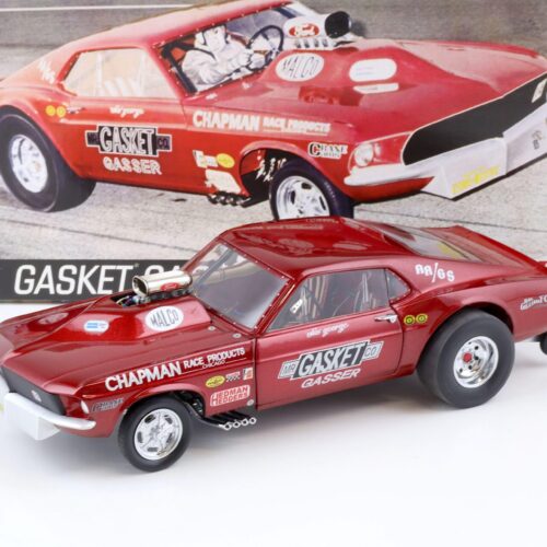 1:18 GMP 1967 Ford Mustang OHIO GEORGE Mr. Gasket Gasser red G1800819