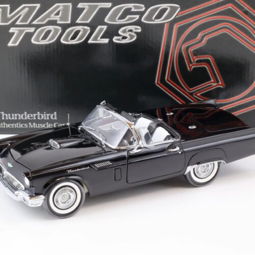1:18 ERTL RC2 Authentics MATCO TOOLS 1957 Ford Thunderbird black