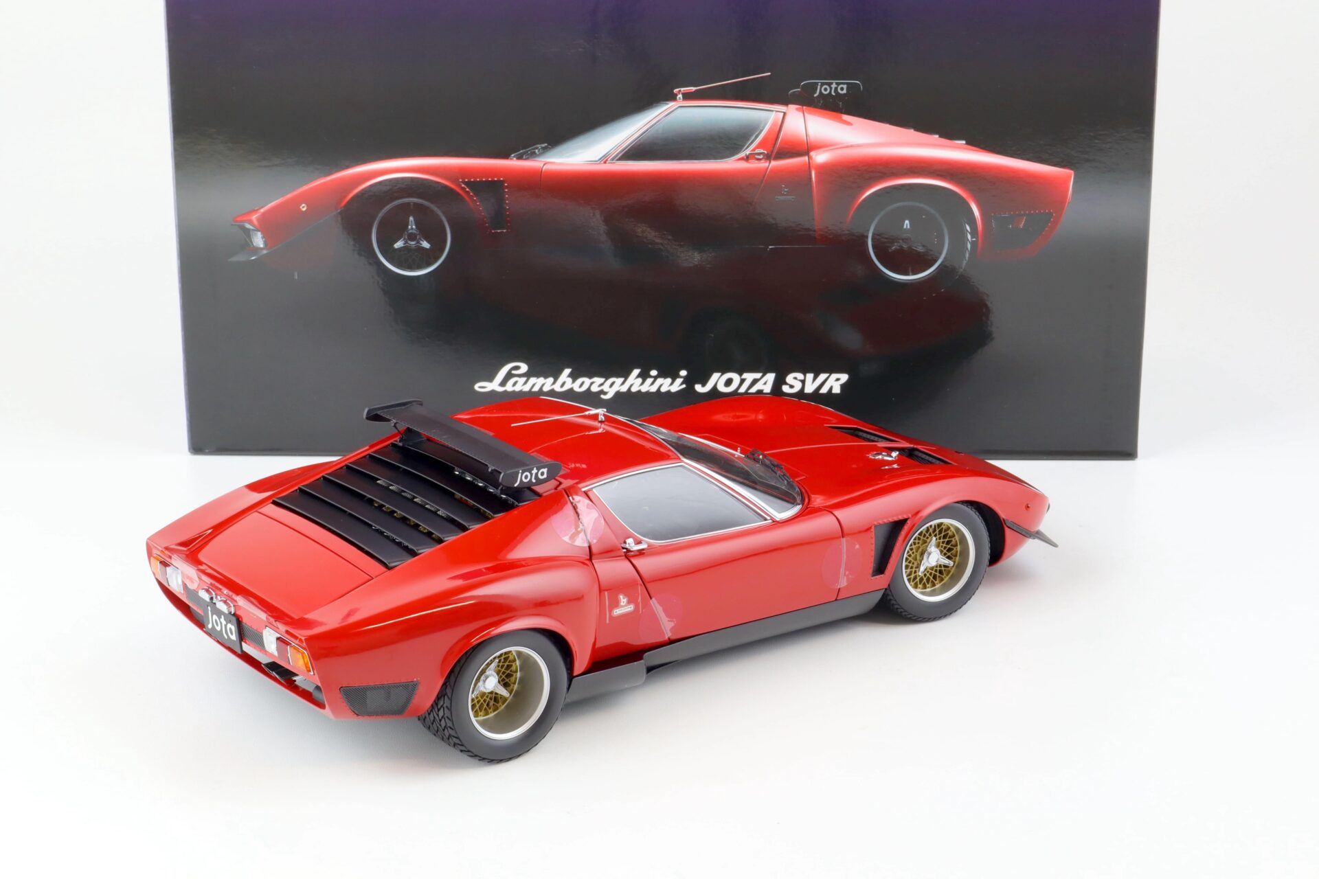 1:12 Kyosho Lamborghini JOTA SVR Coupe red 08623R Diecast