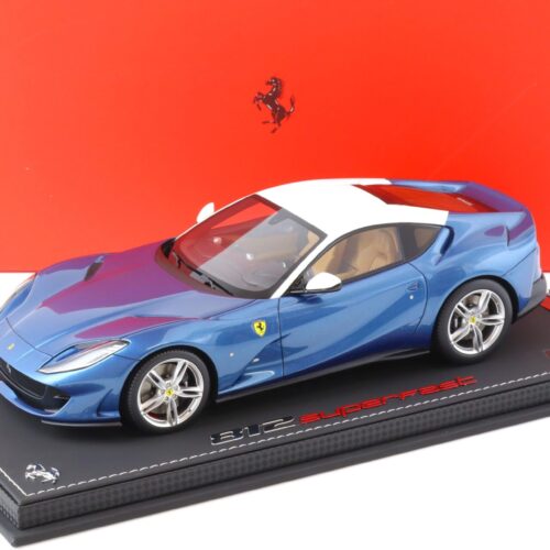 1:18 BBR Ferrari 812 Superfast 2017 Tailor Made met. light blue - Limited 48 pcs.