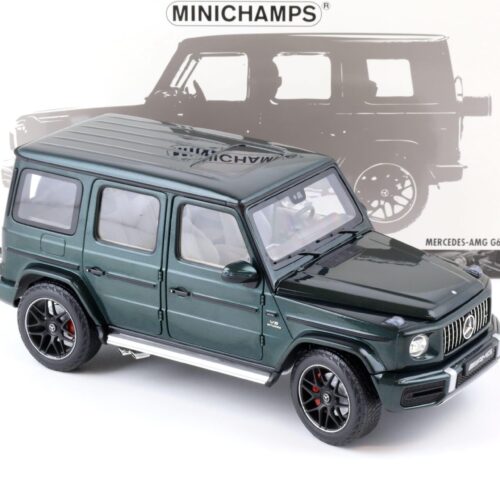 1:18 Minichamps Mercedes G63 AMG G-Class (W 463) 2018 green metallic - Image 2