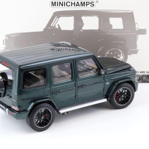 1:18 Minichamps Mercedes G63 AMG G-Class (W 463) 2018 green metallic - Image 3