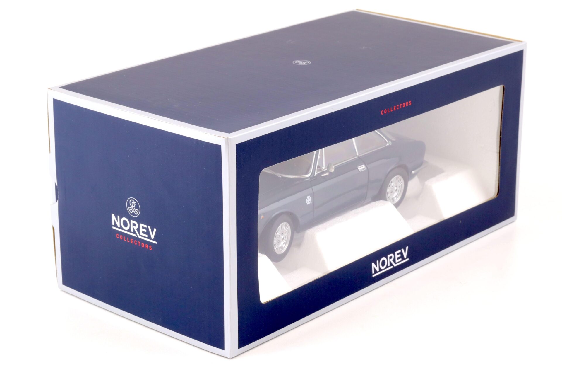 1:18 Norev Alfa Romeo 1300 GT Junior Coupe 1973 dark blue - Limited 500 pcs.