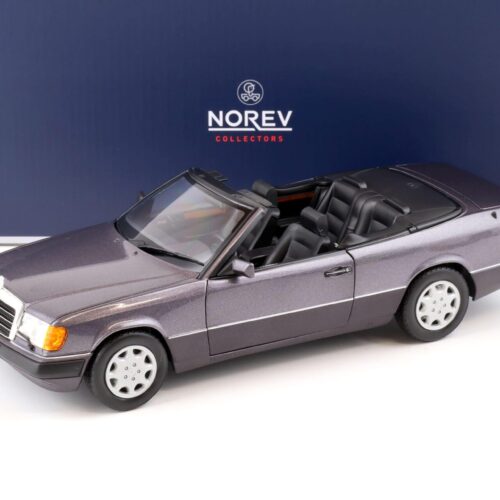 1:18 Norev Mercedes 300 CE-24 A124 Convertible 1990 bornit purple metallic 183567