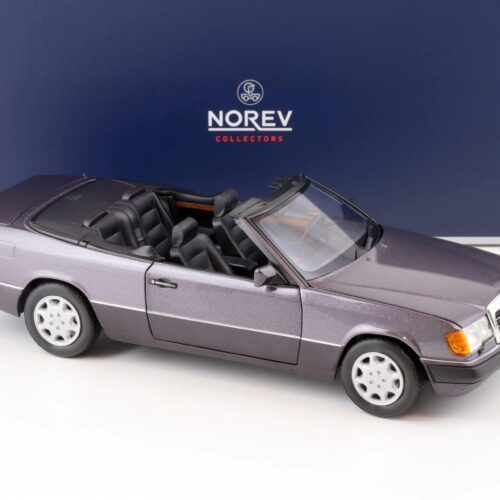1:18 Norev Mercedes 300 CE-24 A124 Convertible 1990 bornit purple metallic 183567