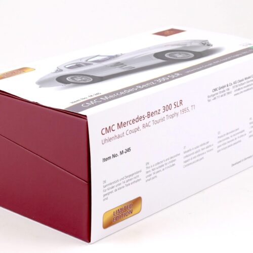 1:18 CMC Mercedes 300 SLR Uhlenhaut Coupe 1955 RAC Tourist Trophy #T1 M-245