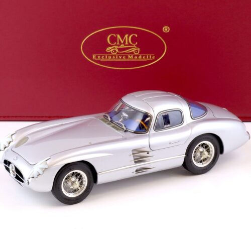 1:18 CMC Mercedes 300 SLR Uhlenhaut Coupe 1955 Großer Preis von Schweden M-244