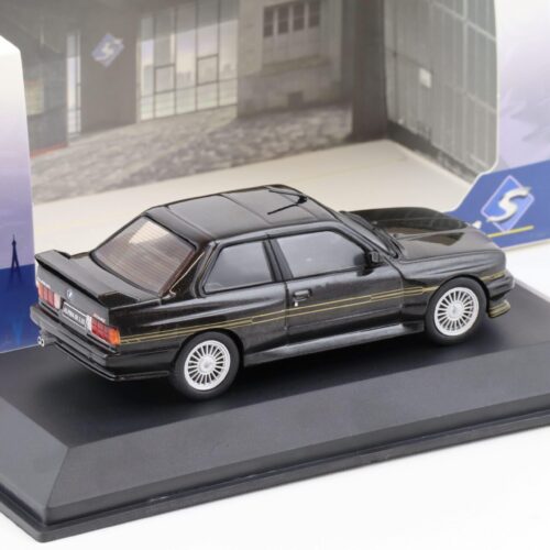 1:43 Solido BMW M3 E30 Alpina B6 3.5S Coupe black 1989
