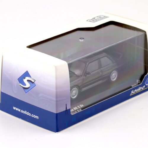 1:43 Solido BMW M3 E30 Alpina B6 3.5S Coupe black 1989