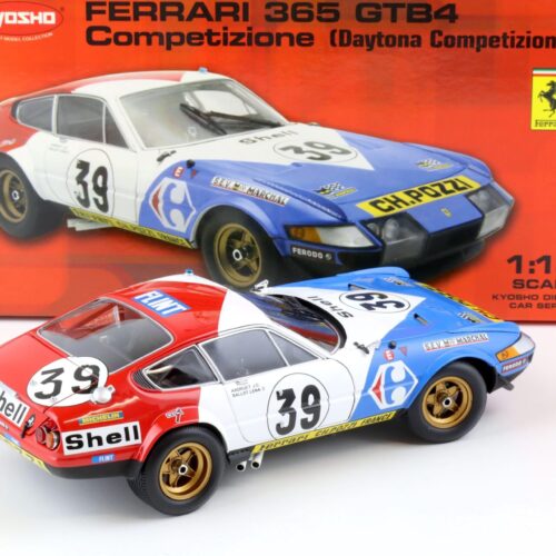 1:18 Kyosho Ferrari 365 GTB4 Daytona Competizione Coupe #39 Carrefour