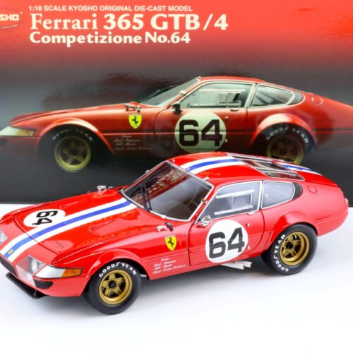 1:18 Kyosho Ferrari 365 GTB/4 Daytona Competizione #64 red