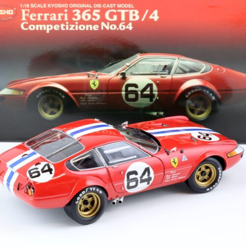 1:18 Kyosho Ferrari 365 GTB/4 Daytona Competizione #64 red
