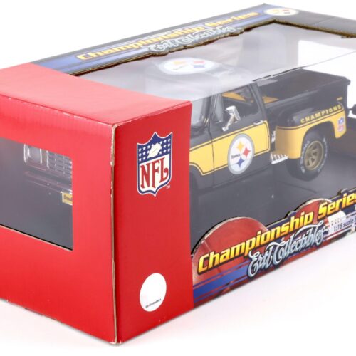 1:18 ERTL 1978 Dodge Warlock Pick Up NFL Steelers Champions Series black/ yellow