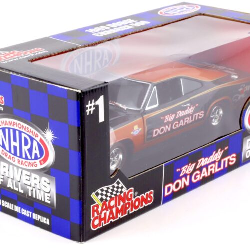 1:18 ERTL 1969 Dodge Charger 500 Don Garlits BIG DADDY NHRA orange/ black