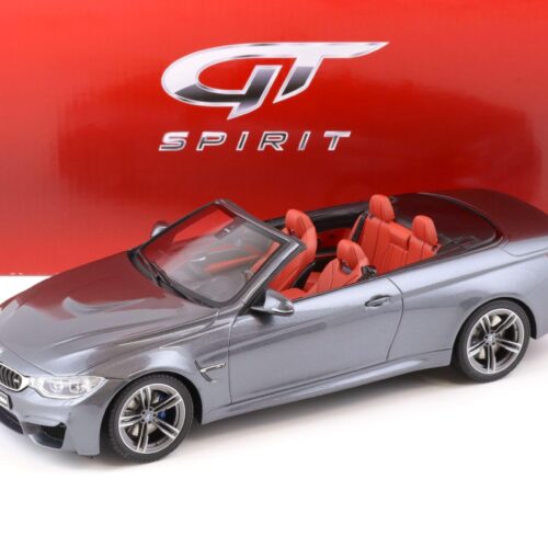 1:18 GT Spirit GT081 BMW M4 (F83) Convertible grey metallic