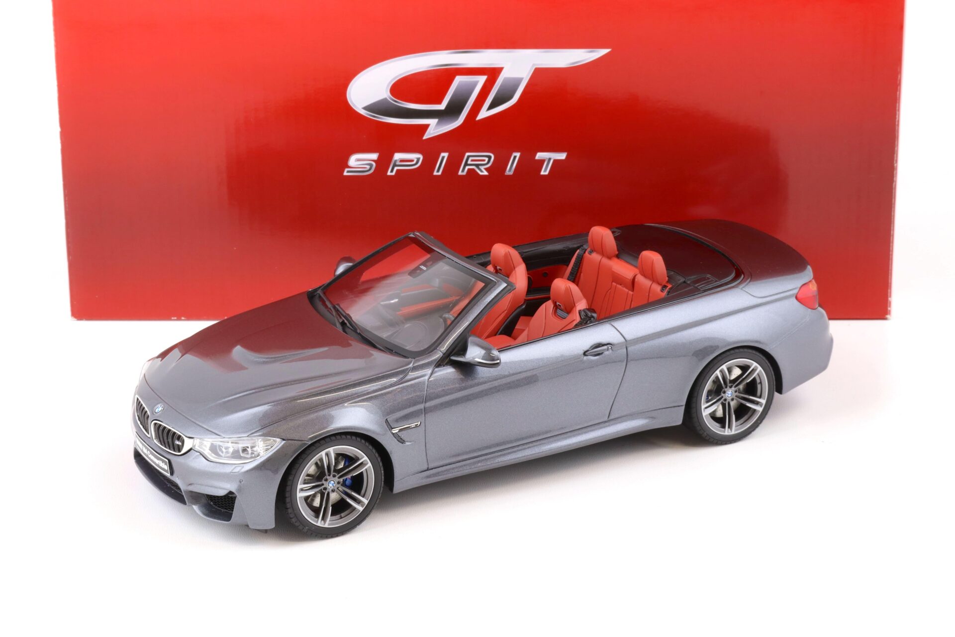 1:18 GT Spirit GT081 BMW M4 (F83) Convertible grey metallic