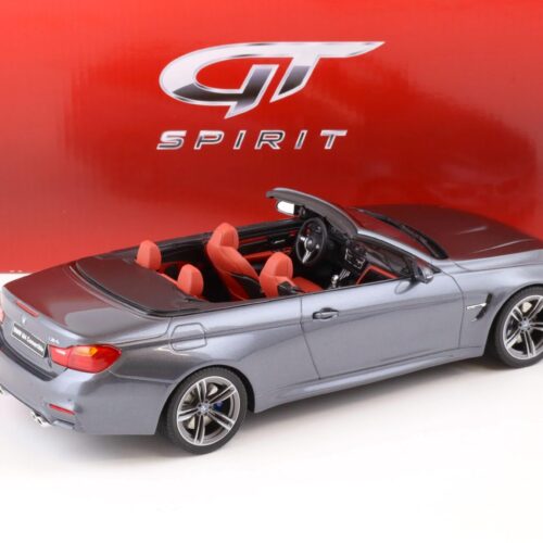 1:18 GT Spirit GT081 BMW M4 (F83) Convertible grey metallic