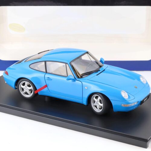 1:18 AUTOart Porsche 911 (993) Carrera Coupe 1995 Riviera blue