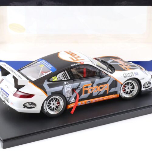 1:18 AUTOart Porsche 911 (997) GT3 CUP PCCA Zhuhai/China 2006 Matthew Marsh #33