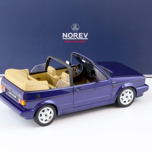 1:18 Norev VW Golf 1 Cabriolet 1992 Classic Line blue metallic