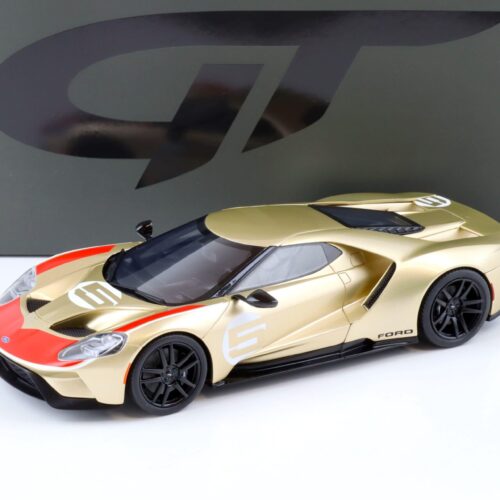 1:18 GT Spirit GT882 Ford GT Heritage Edition 2022 Hoolman Moody gold metallic/ red
