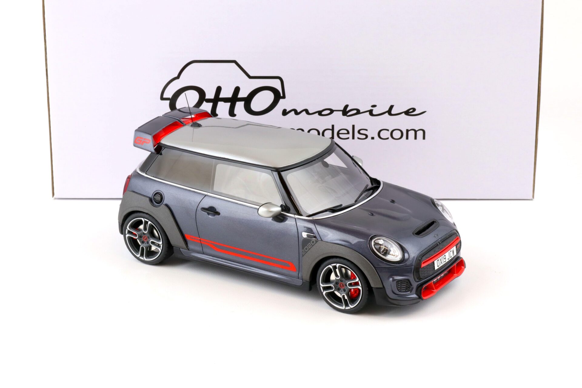 1:18 OTTO mobile OT407 Mini Cooper S JCW GP John Cooper Works grey 2020