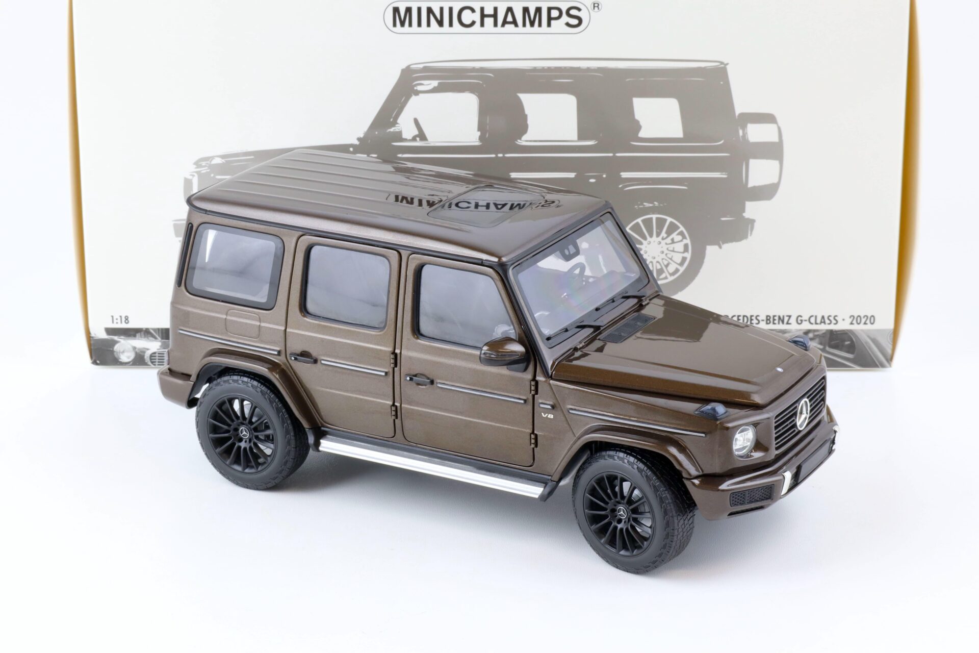 1:18 Minichamps Mercedes G-Class (W 463) 2020 brown metallic
