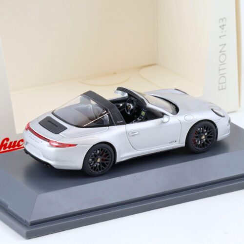 1:43 Schuco Porsche 911 (991) Targa 4 GTS silver metallic