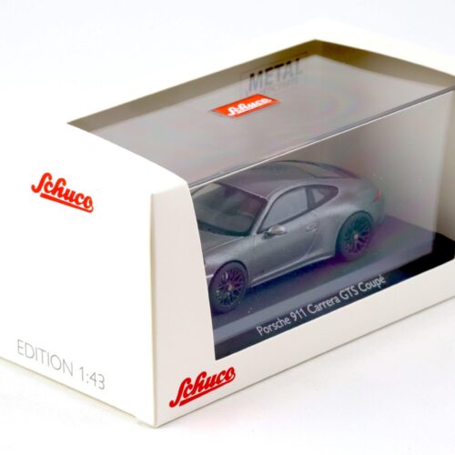 1:43 Schuco Porsche 911 (991) Carrera GTS Coupe grey metallic