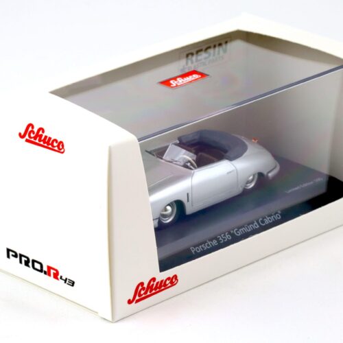 1:43 Schuco PRO.R43 Porsche 356 Gmünd Cabrio silver 450913100