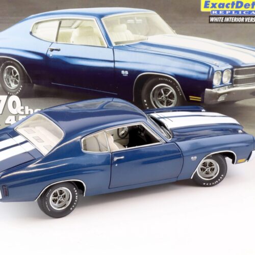 1:18 Exact Detail 1970 Chevrolet Chevelle SS 454 LS5 Coupe blue metallic/ white