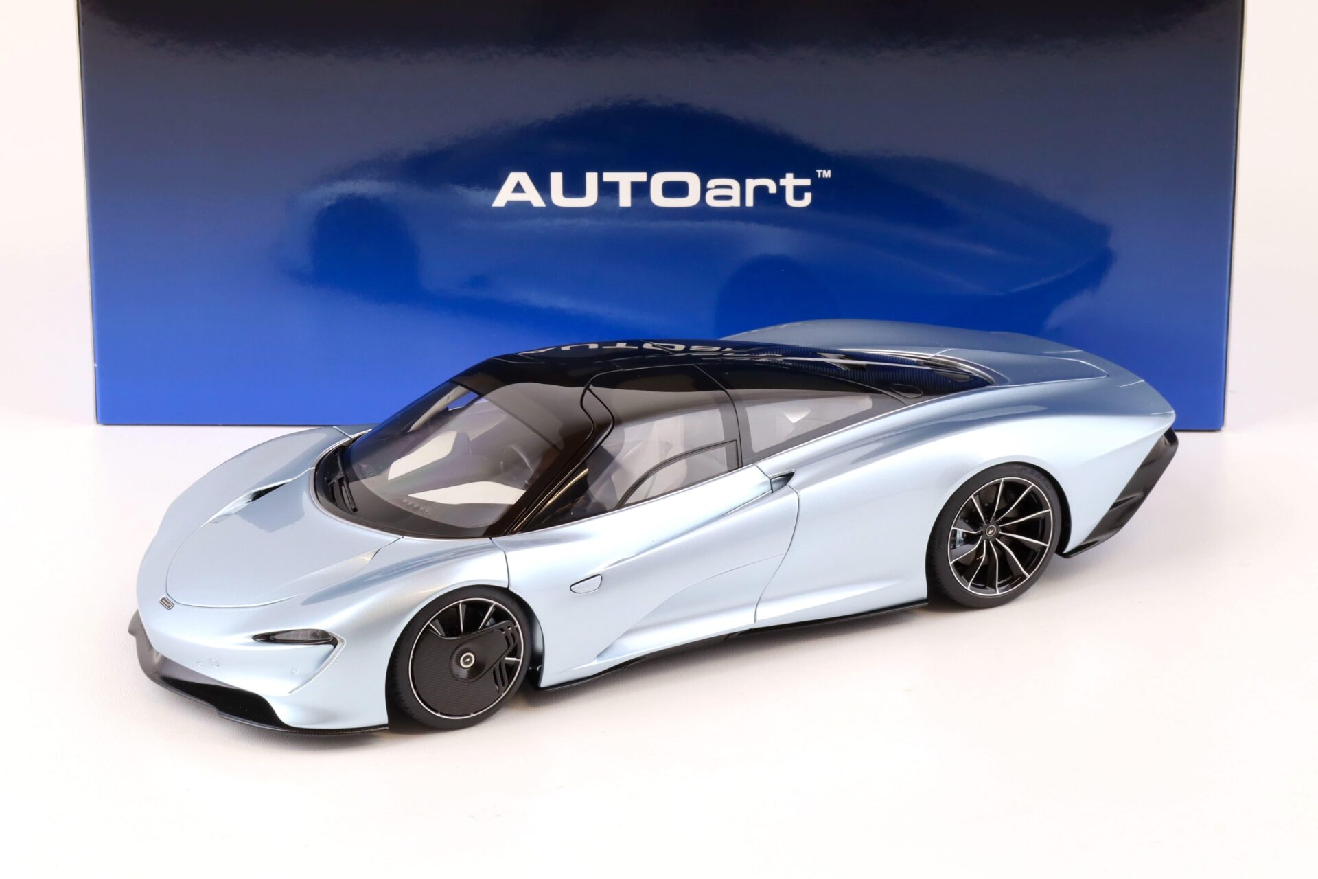 1:18 AUTOart McLaren Speedtail 2020 Frozen blue metallic 76086