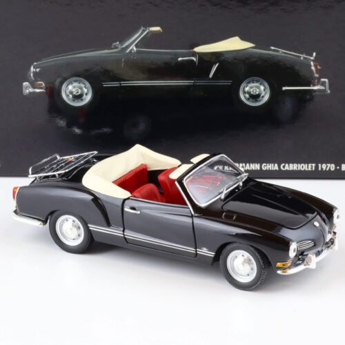 1:24 Minichamps VW Karmann Ghia Cabriolet 1970 black