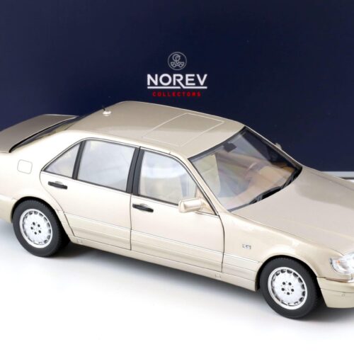 1:18 Norev Mercedes S-Klasse S600 W140 Limousine 1997 Smoke silver metallic