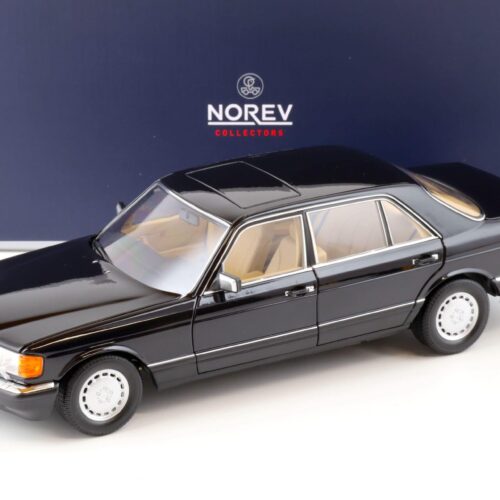 1:18 Norev Mercedes 560 SEL W126 Limousine 1989 black metallic