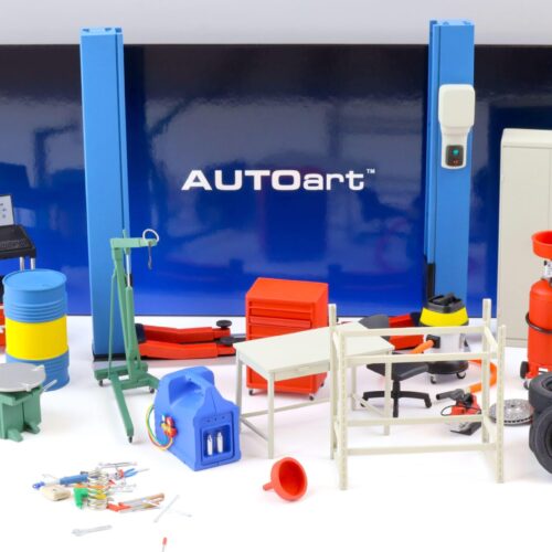 1:18 AUTOart Werkstatt GARAGE Kit SET Version 2 Zubehör Diorama 49111